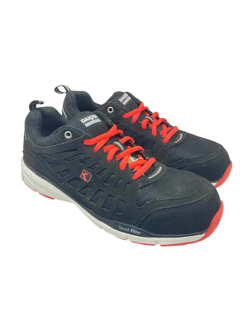 Dakota Women's Quad Lite Alum. Toe Comp. Plate Work Shoes 3602 Black Size 8.5M